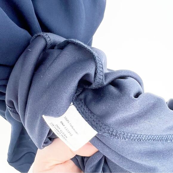 Show Me Your MuMu Luna Halter Maxi Dress M Blue - Picture 7 of 7